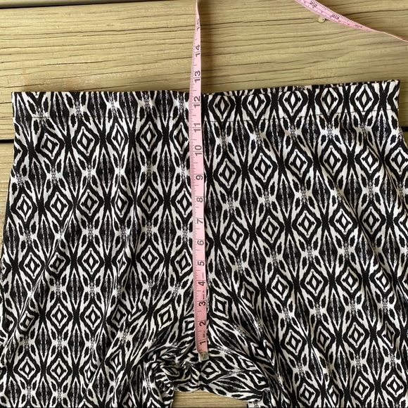 AB Studio black & white pull on Wide leg pants XL - Picture 4 of 8